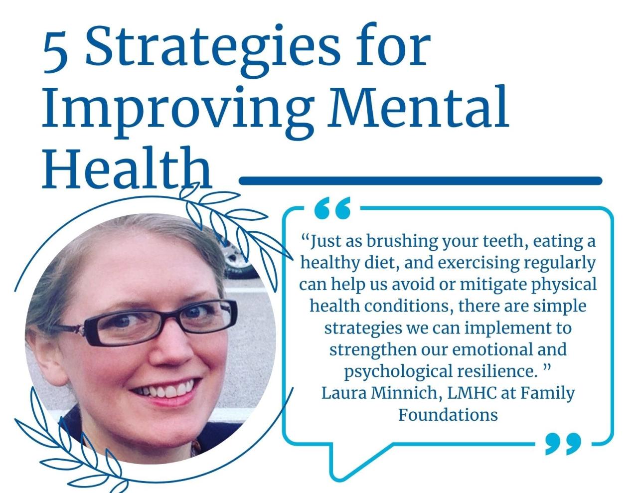10 Steps to Building a Stronger Mental Health
