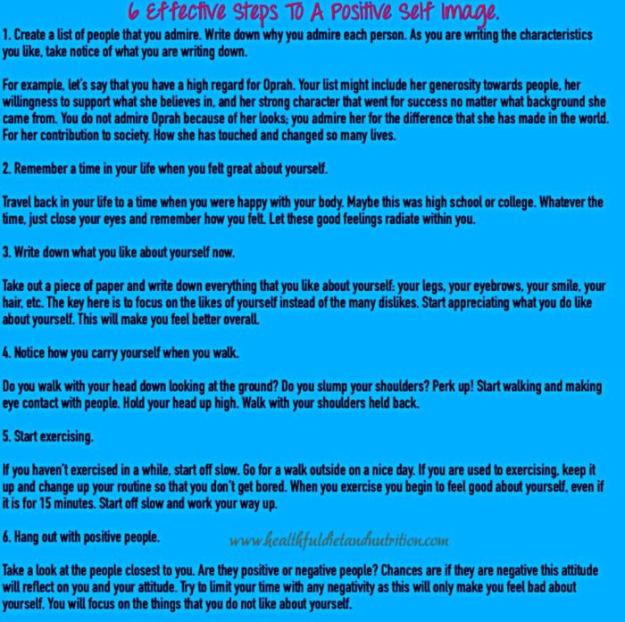 How to Build a Positive Self-Image