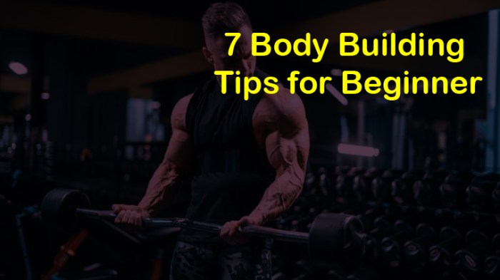 Tips building body beginners vital pointers some here