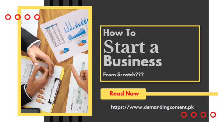 How to Build a Business from Scratch