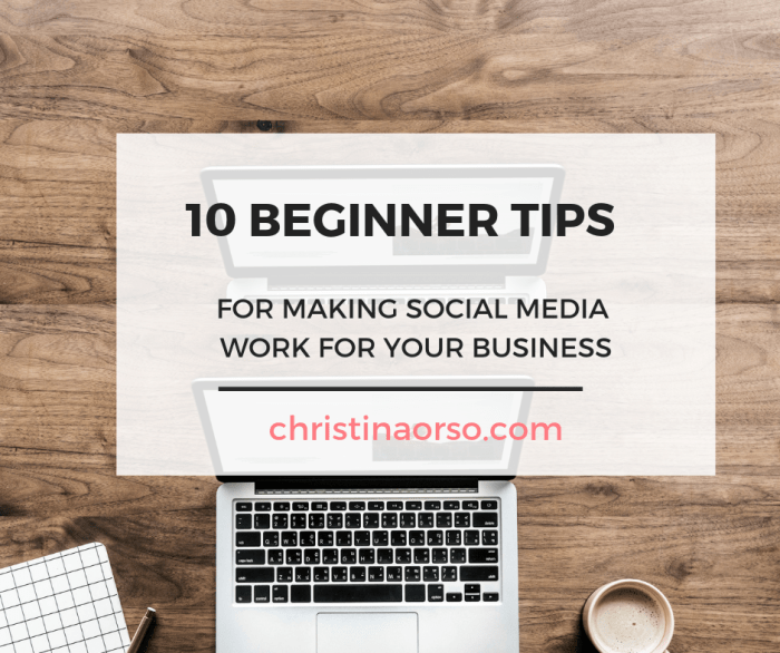 9 Tips for Building a Business on Social Media