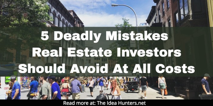 5 Mistakes to Avoid When Building Your Real Estate Career