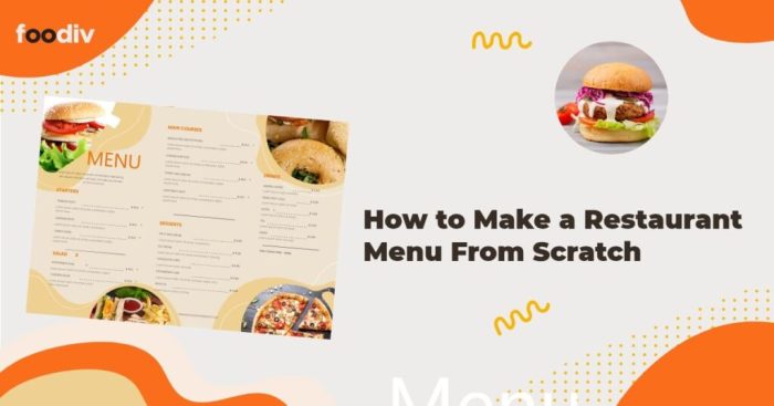 How to Build a Restaurant Menu That Sells