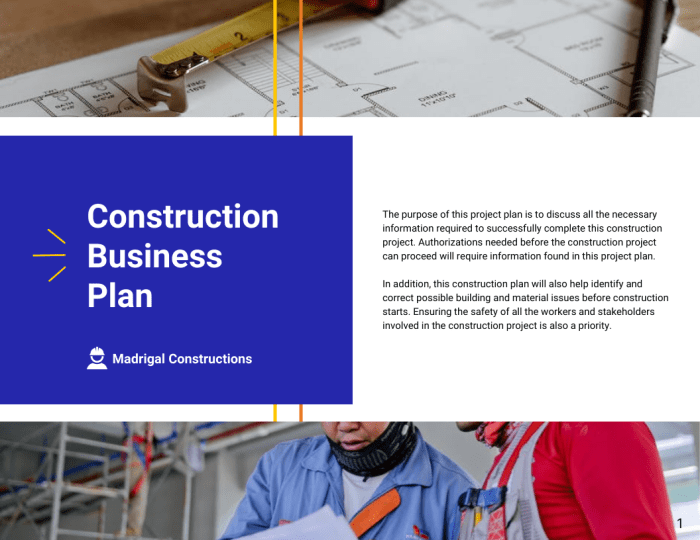 How to Build a Construction Business Plan