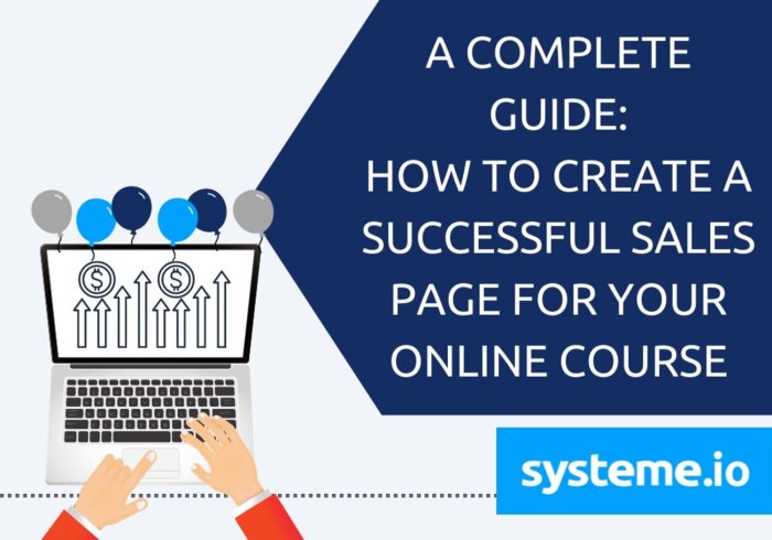 How to Build a High-Converting Online Course Sales Page