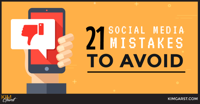 Social avoid mistakes top what board do get not