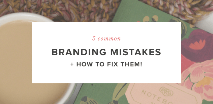 5 Mistakes to Avoid When Building Your Personal Brand